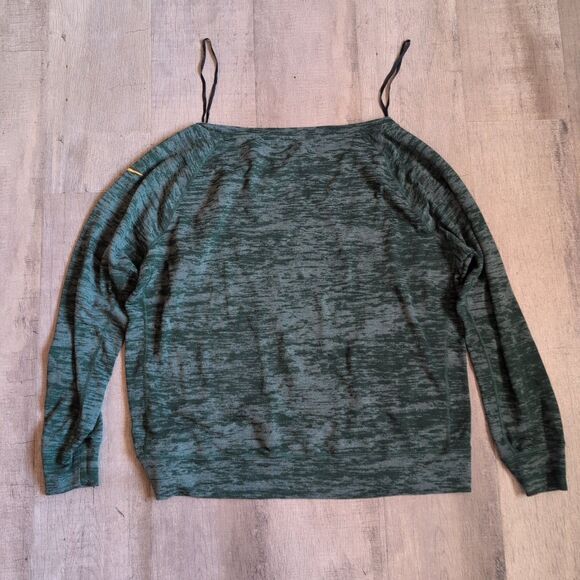 Green Bay Packers Nike Crewneck Long Leevw Shirt Dri-Fit Men's Sz XXL - Picture 4 of 7